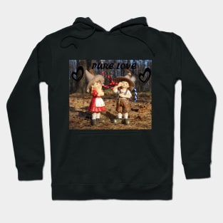 little kids shows the pure love Hoodie